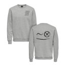 Sweatshirt Smile grey XL