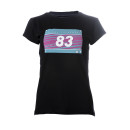 Start Number T-Shirt 2018 Damen black/pink XXL