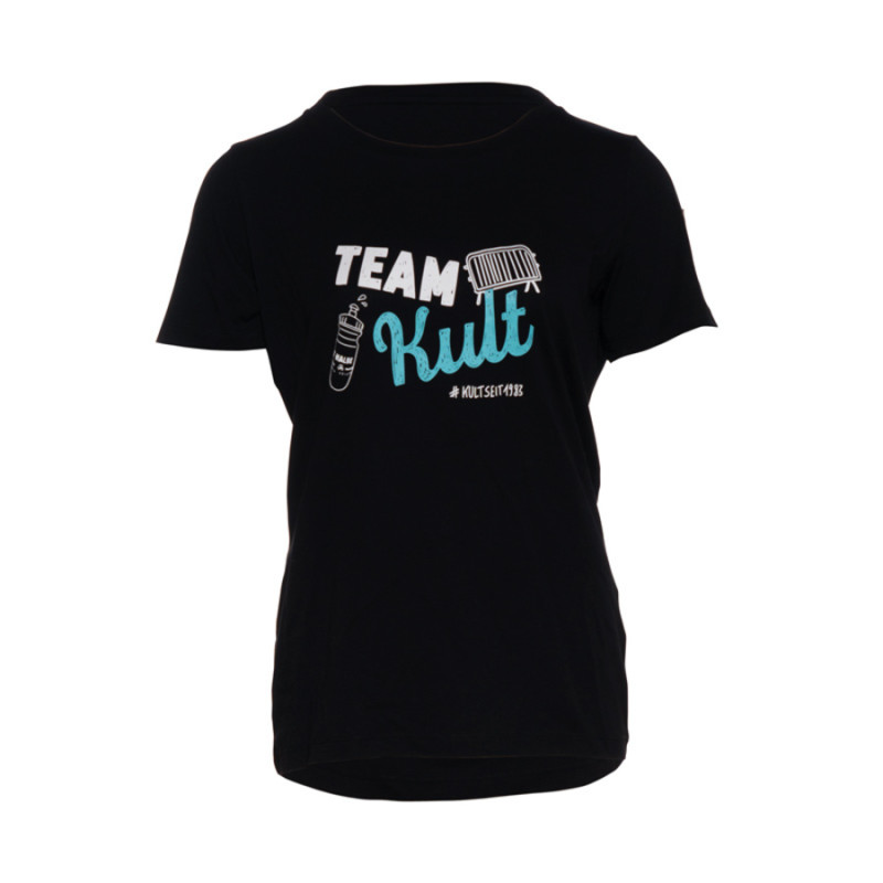 Team Kult T-Shirt 2021 Women black/celeste Gr. XXL