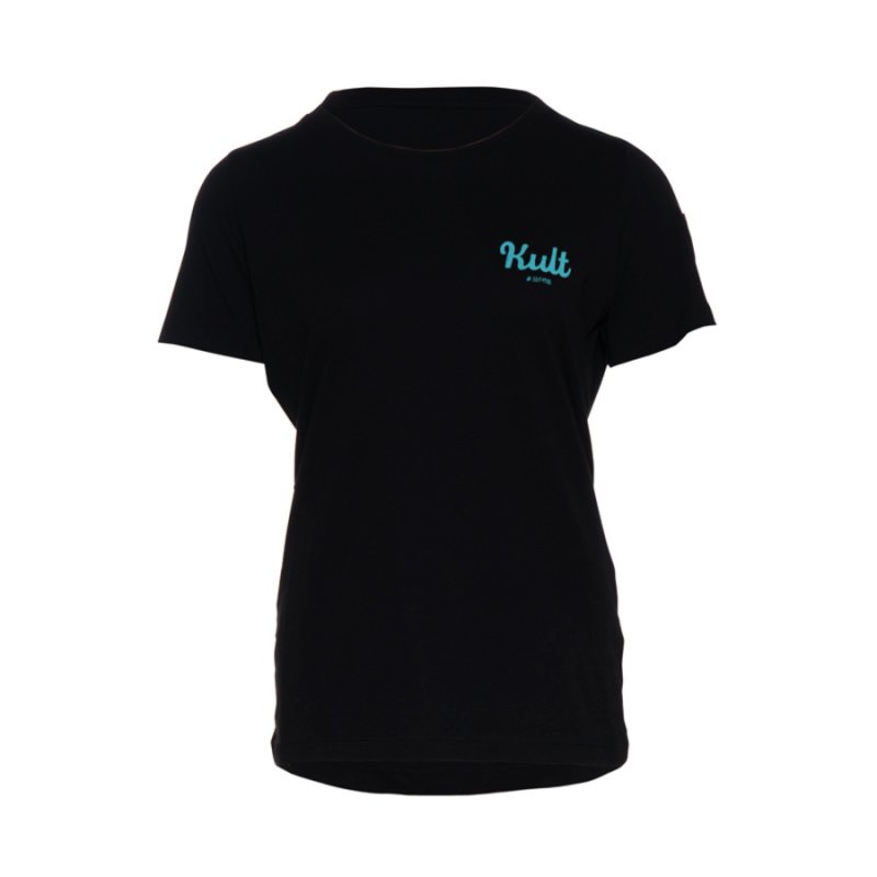 Seit 1983 T-Shirt Women black/celeste