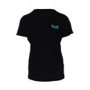 Seit 1983 T-Shirt Women Gr. XS black/celeste