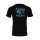 Seit 1983 T-Shirt Men black/celeste